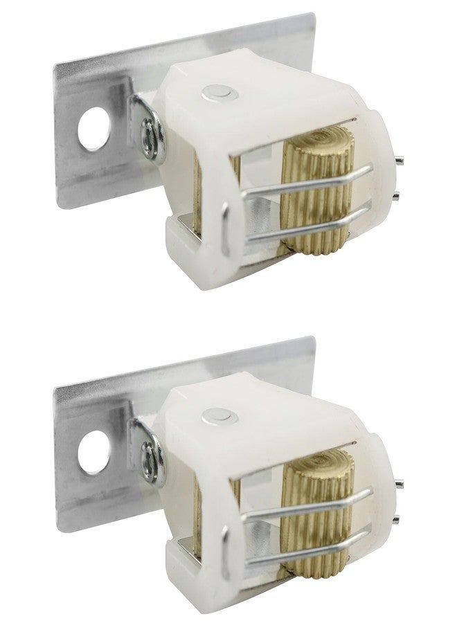 RLECS 2pcs Roman Shade Cord Lock Holds up to 3 Cords Roman Shade Window Blind Lock - Image 1